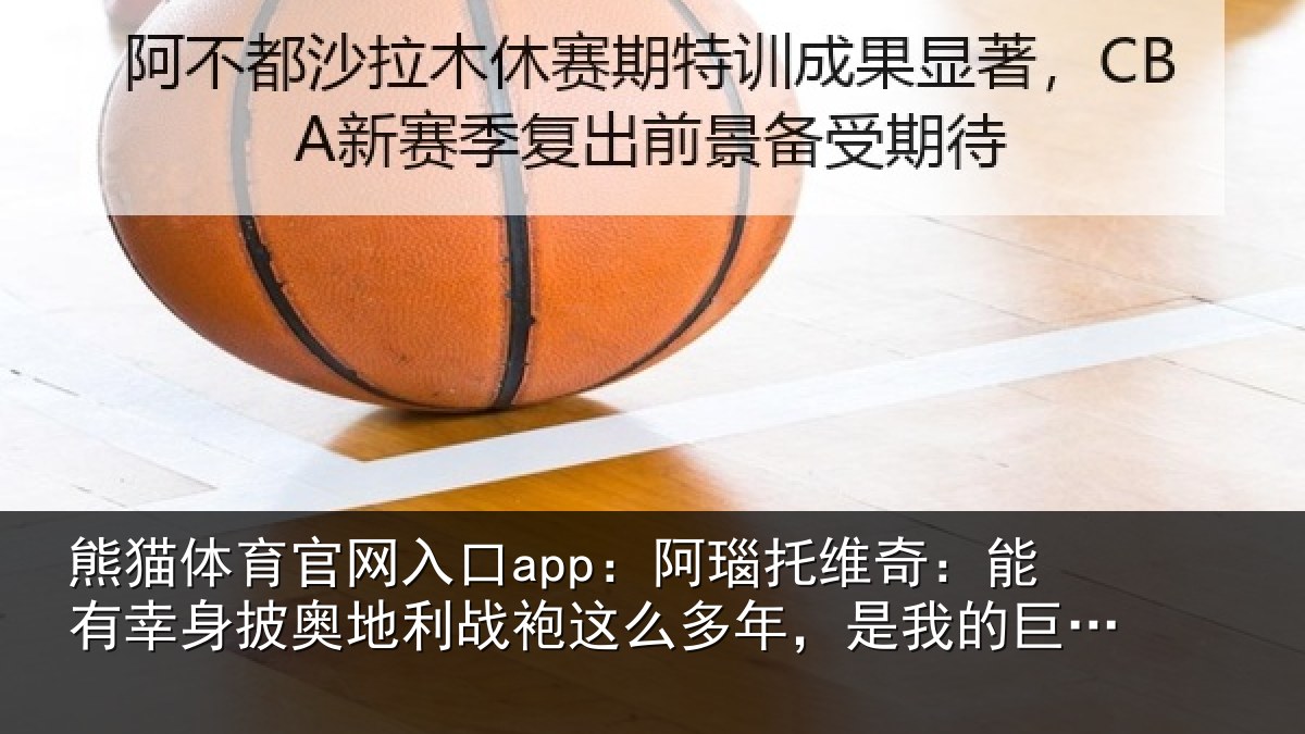 熊猫体育官网入口app：阿瑙托维奇：能有幸身披奥地利战袍这么多年，是我的巨大荣誉
